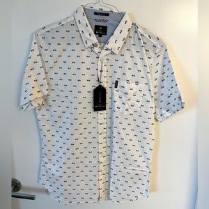 Ben Sherman, new with tags, casual short sleeve button down.